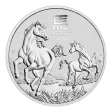 One Ounce 2026 Silver Horse (Lunar Series) includes capsule