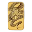 2025 Australia 1 oz Gold Dragon Rectangular Coin BU