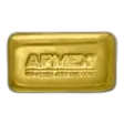 100 gram Cast-Poured Gold Bar - APMEX