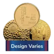 1-oz Generic Name Brand Gold Round .9999 Fine Secondary Market