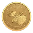 2022 1/4 oz Canadian Moose Gold Coin