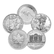 1 oz Silver Coin - Impaired Sovereign Mint (.999+)