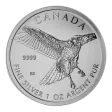 2015 1oz Canadian "Birds of Prey" Silver Series - Red-tailed Hawk