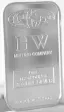 1 ounce HW Minting Company .999 Fine Silver Bar