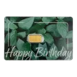 C.Hafner 1g Happy Birthday Gold Bar
