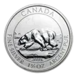 2013 Canada 1.5 oz Silver $8 Polar Bear BU (Spotted/Dmgd)