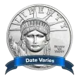 $25 American Platinum Eagle 1/4 oz Brilliant Uncirculated Random Date