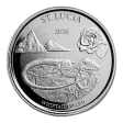 2020 Silver EC8 St. Lucia Lizard