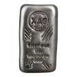 100g Silver Cast Bar - Intrinsic Tender Tiger