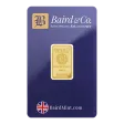 1/4oz Gold Bar Minted 9999