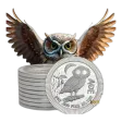 New Zealand Mint 2022 Niue Athenian Owl 1oz Silver Coin in Capsule (1oz)