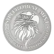 1 Troy oz Mighty Eagle .999 Fine Silver Round