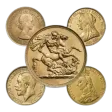 Royal Mint Gold Sovereign Coin Avg Circulated - Random Year