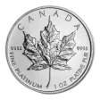 1 Oz Random Year Platinum Maple Leaf Coin (Circulated) - Royal Canadian Mint
