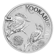 Australian Silver Kookaburra - Kilo - BU (Year Varies)