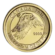2016 1/4 oz Canadian Snow Falcon Gold Coin