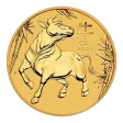 2021 1/4oz Australian Gold Lunar: Year of the Ox