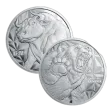 5 oz. Golden State Mint Silver Round Bull/Bear .999 Fine