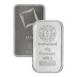 10 gram Platinum Bar - Random Brand - Secondary Market - 999.5 Fine