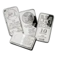 10 Oz Silver Bar (Assorted)