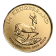 Pre-Owned South African Krugerrand 1/4oz Gold Coin - Mixed Dates