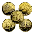 1977-1986 Canada 1/2 oz Gold Coin $100 (22k)