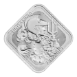 Royal UK Mint Silver Britannia and Liberty Bar 1oz