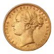 Queen Victoria "Young Head" British Gold Sovereign 1838-1887 (Random Date, Avg. Circ.)