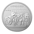 2022 Australia 1 oz Silver $1 Australian Zoo:Sumatran Elephant BU