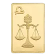 Pamp Suisse 1/2 Gram Gold Zodiac--Libra