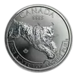 2017 Canada 1 oz Silver Predator Series Lynx (Abrasions)