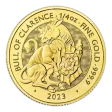 Britain 1/4 oz 2023 Tudor Beasts-The Black Bull of Clarence Gold Coin