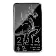 NTR Metals Silver Bar 10 oz - 2014 Horse Design