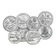 5 Oz America The Beautiful Silver Coin - BU (Random Year/Design)