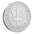 2022 Barbados Silver Trident 1oz