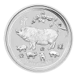 Lunar II Pig 1kg Silver Coin 2019 | margin scheme