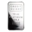 10 oz Credit Suisse Platinum Bar Secondary Market With Assay