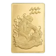 Pamp Suisse 1/2 Gram Gold Zodiac--Aquarius