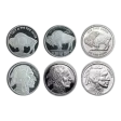 1 Oz Silver Round - Buffalo Design (Random Brand)