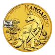 1/4 oz Australian Kangaroo/Nugget Gold Coin (Year Varies)