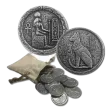1/2 oz .999 Fine Silver Round - Ultra High Relief Egyptian - Cat Goddess Bastet