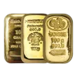 Secondary Market 100 Gram Gold Bar (Out of Plastic)