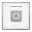 Silver Bar Geiger original - 1 oz .999 Square in Capsule
