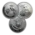 Australia 1 oz Silver Kookaburra BU (Random Year) Abrasions