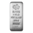 1kg PAMP Bullion Cast Silver