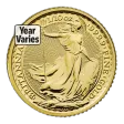 1/10 oz Gold Britannia (Year Varies)