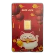 1 gram Gold Bar - PAMP Suisse Lucky Cat (In Assay w/ Sleeve)