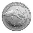 1/2 oz Australian Perth Mint Wildlife Series Silver Coin - Tiger Shark