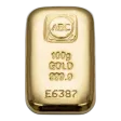 100g ABC Gold Cast Bar