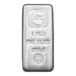 1kg ABC Bullion Silver Cast Bar 999.5